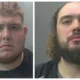 Tyler Lintott, 23,(left) and Connor Hegarty, 25, were arrested in Fletton on 25 May last year: they have now been jailed for county lines drug offences.