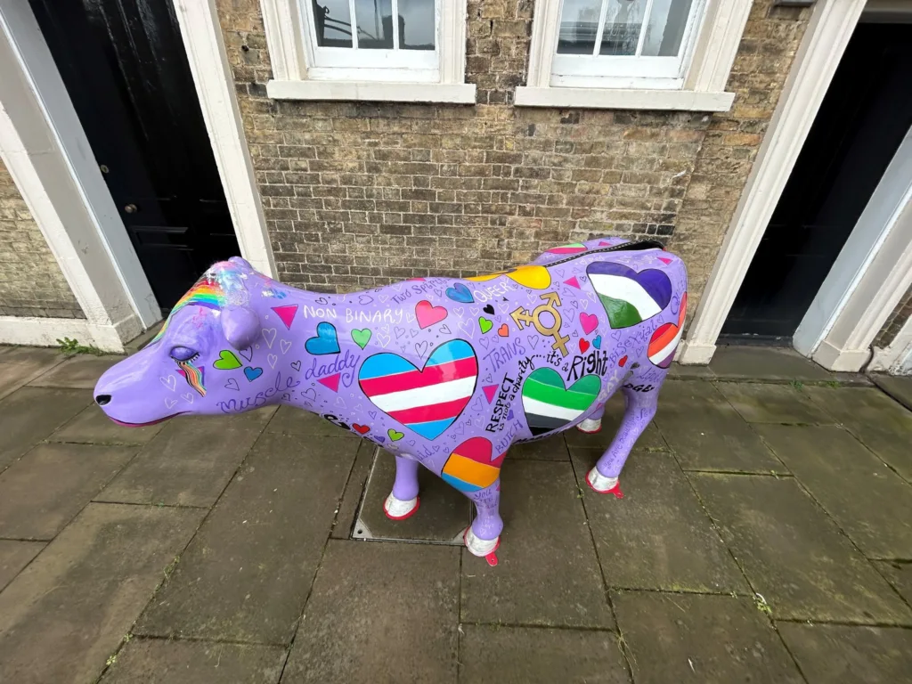 Moosha P. Cambridge (named in honour of the Stonewall activist Marsha P. Johnson) celebrates Cambridgeshire’s LGBTQ communities, diversity, and inspiration. 