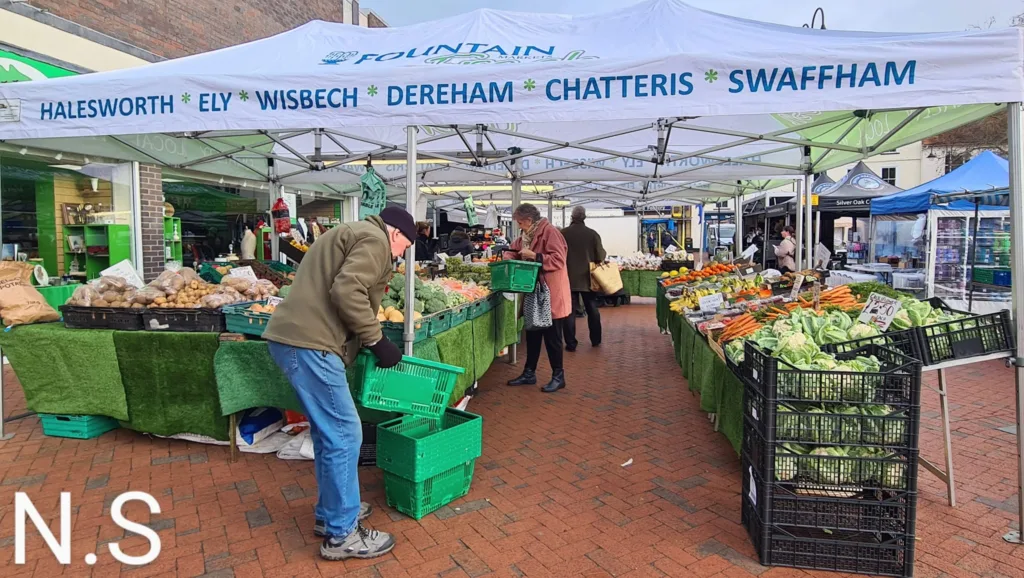 Few shortages, if any, at Ely Market on Thursday PHOTO: Nicky Still 
