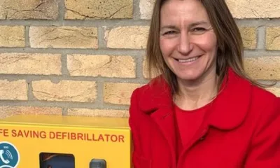 Lucy Frazer posted this photo yesterday as part of a campaign for more defibrillators. “Whilst serving as Financial Secretary to the Treasury, I was pleased to work on government funding for a community defibrillator scheme,” she wrote.