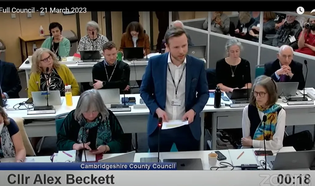 Cllr Alex Beckett