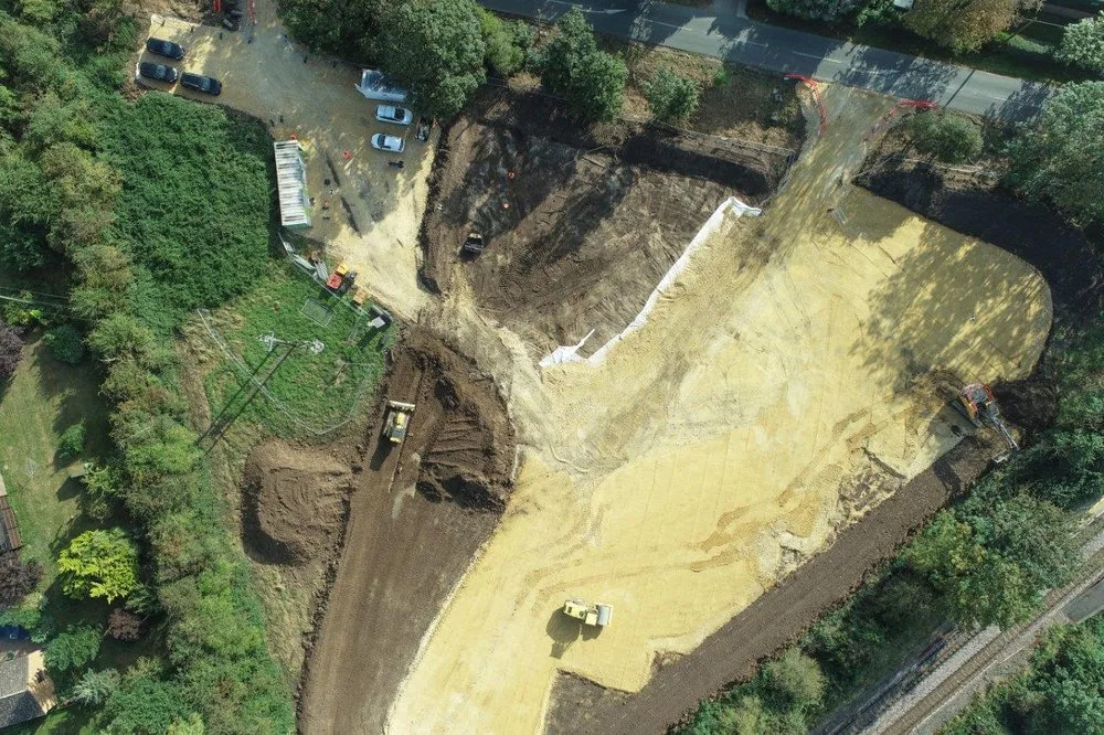 How it was before work started on new car park at Manea station