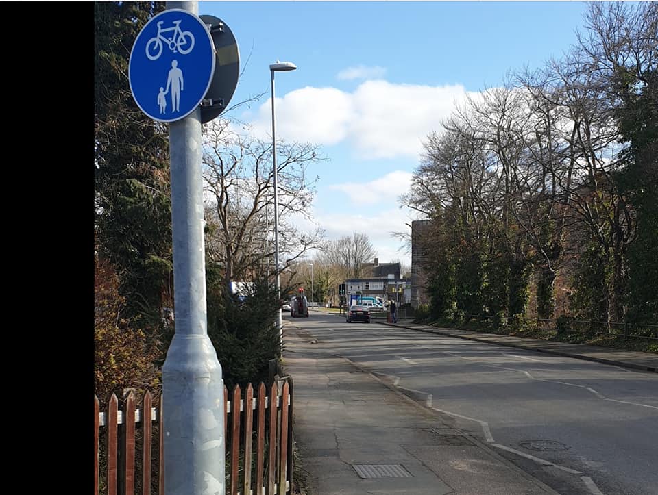 John Morris: "Sentencing her, Judge Enright said her actions were not the result of disability, adding that the pavement was 2.4 metres wide where the accident happened, and it was a “shared path on the ring road”. This photograph taken about 40 metres from the scene of the fatality clearly shows it is a shared use path. I agree with the judge's summing up."PHOTO: John Morris