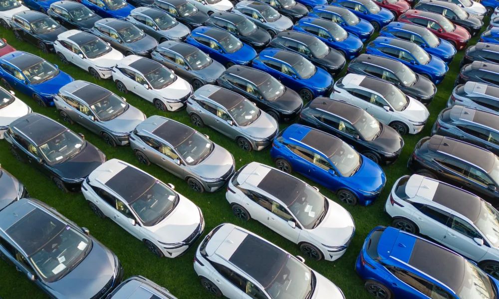 EOE Cars in storage, East of England Showground, Peterborough Monday 13 February 2023. Picture by Terry Harris.