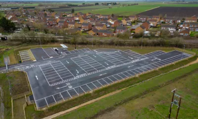 112 space car park not yet arriving at Manea station is a year late