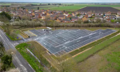 Manea station car park., Station Car Park, Manea Sunday 26 March 2023. Picture by Terry Harris.