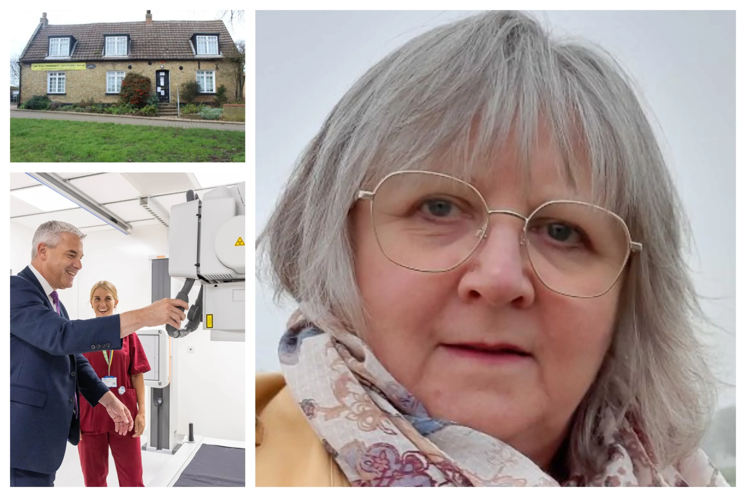 MP Steve Barclay “I will work to explore ways in which additional capacity in our local area can be made available to meet the needs of residents.” Also pictured is Cllr Lorna Dupre, working with local patient group on closure of Priors Field Surgery.