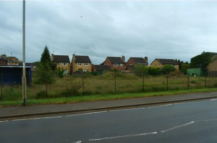 Site of a proposed new Co-op for Eastrea near Whittlesey
