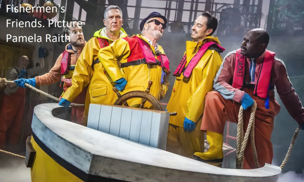 Fishermen’s Friends The Musical is at Cambridge Arts Theatre until Saturday, April 29 then touring.