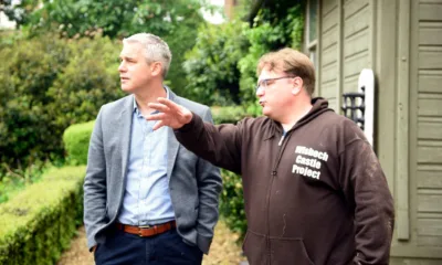 Tory councillor Steve Tierney (right) with MP Steve Barclay. The Government’s decision to allow a £450m incinerator has prompted Cllr Tierney to put a motion to Fenland Council to consider a legal challenge.