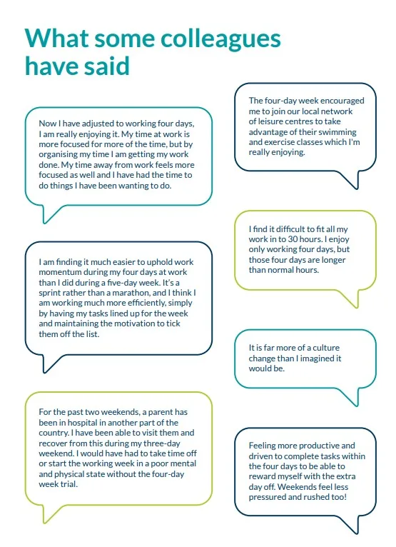 South Cambridgeshire District Council says recruitment – especially of planning officers - is one area in which the council has seen “a noticeable improvement” since the 4 day week trial was announced. 