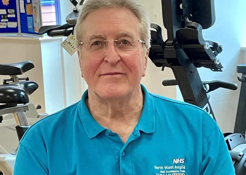 Terry Perks is an important advocate for stroke patients at Peterborough City Hospital and within his local community.