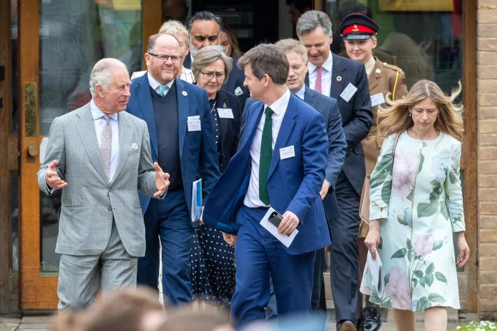 King Charles III at his first official engagement since the Coronation as he opened a new national Centre for Propulsion and Power at the Whittle Laboratory at the University of Cambridge on Tuesday. PHOTO: Bav Media 