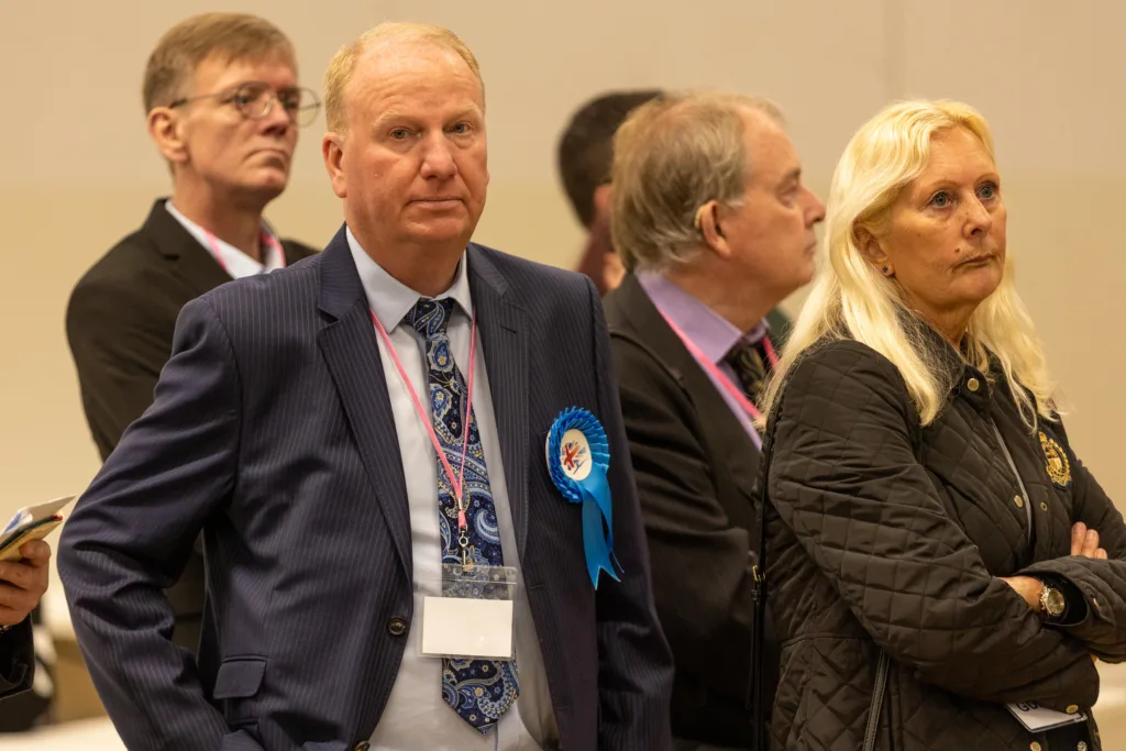 Cllr Boden had presented the report to full council explaining that it would normally have been the chairman Cllr Steve Count (above) was absent. His Twitter account shows Cllr Count was attending a reception at 10 Downing Street. PHOTO: Terry Harris