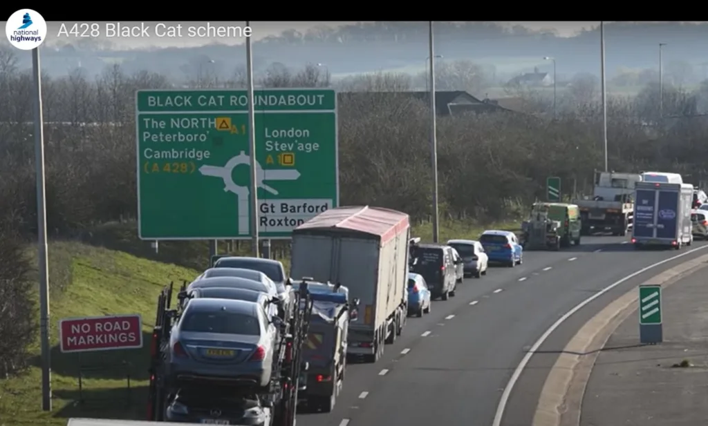 National Highways says the work, including to the Black Cat roundabout, will help tackle one of the region's most notorious congestion areas