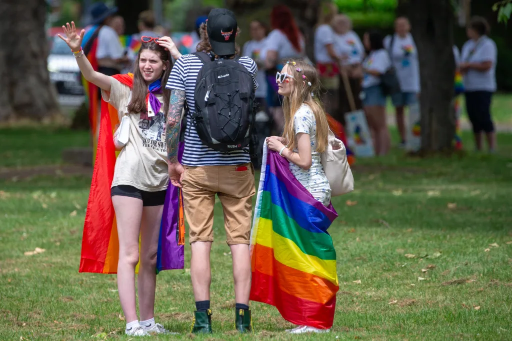 Peterborough Pride 2023: “The celebration aims to bring the city's LGBTQ+ community together and show support for those within it,” was how a Pride organiser described it. PHOTO: Terry Harris