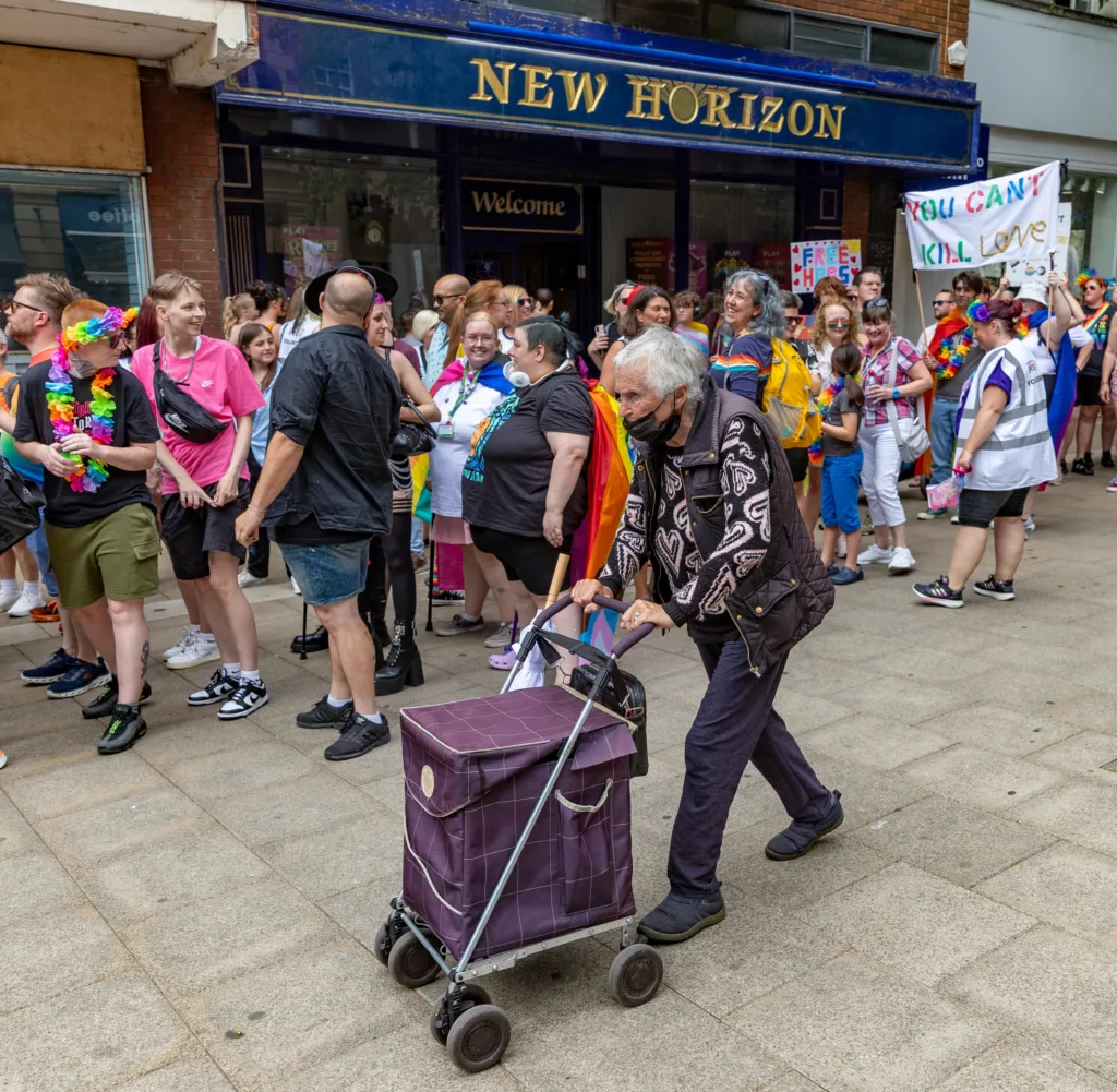 Peterborough Pride 2023: “The celebration aims to bring the city's LGBTQ+ community together and show support for those within it,” was how a Pride organiser described it. PHOTO: Terry Harris