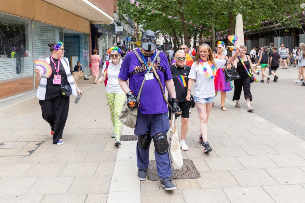 Peterborough Pride 2023: “The celebration aims to bring the city's LGBTQ+ community together and show support for those within it,” was how a Pride organiser described it. PHOTO: Terry Harris