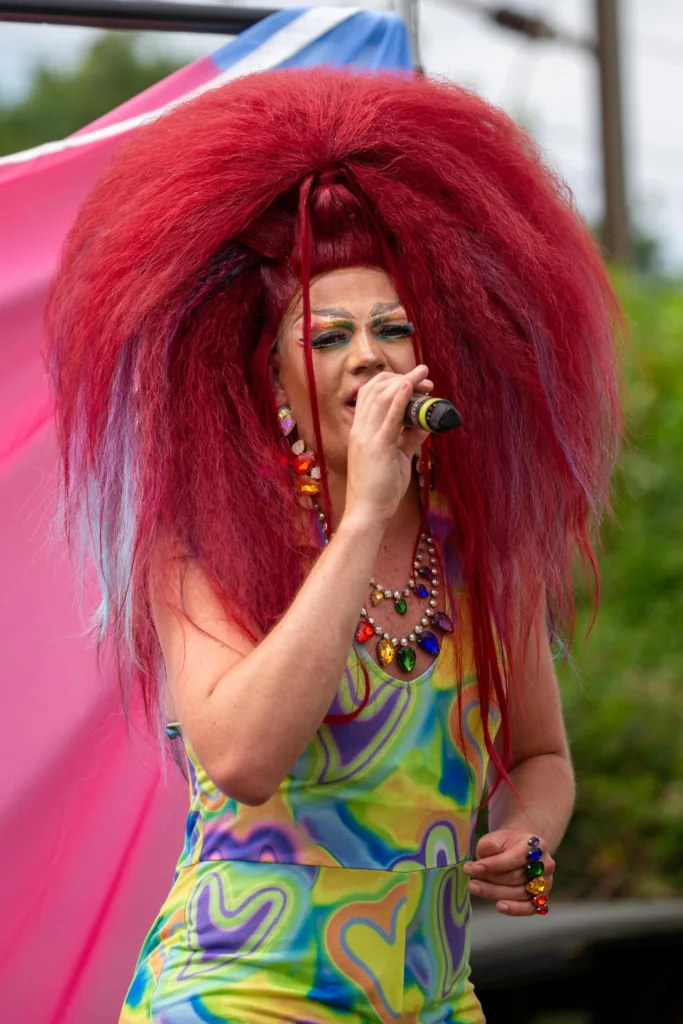 Peterborough Pride 2023: “The celebration aims to bring the city's LGBTQ+ community together and show support for those within it,” was how a Pride organiser described it. PHOTO: Terry Harris