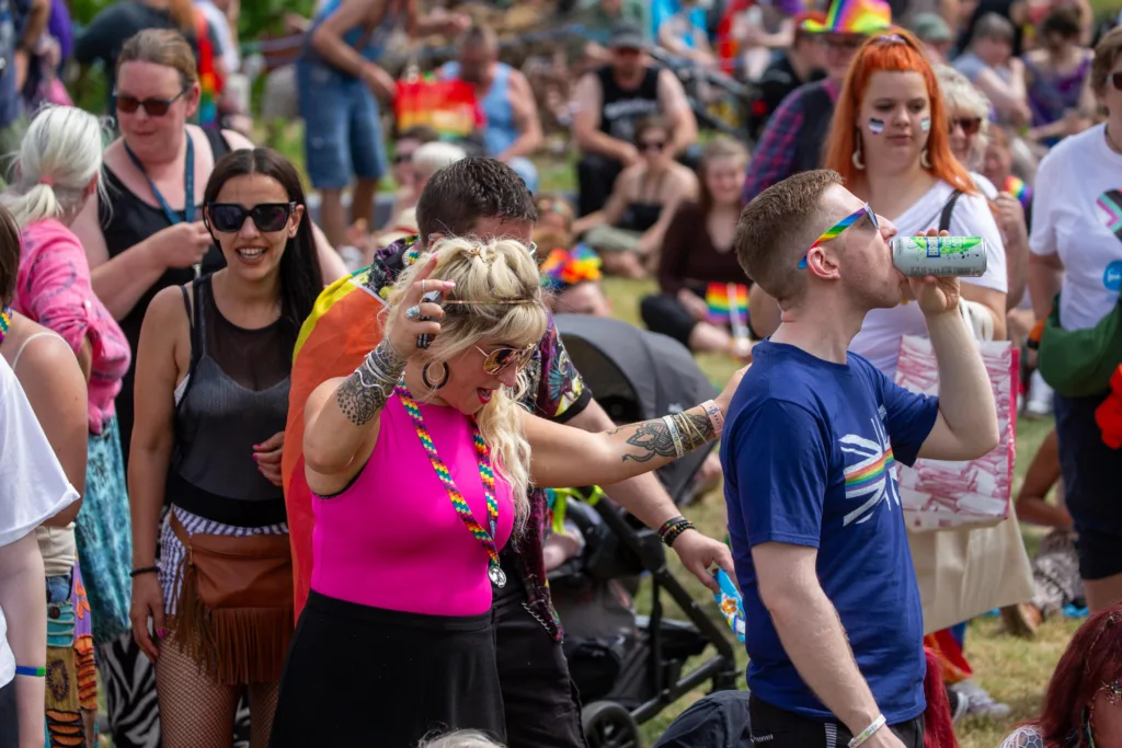 Peterborough Pride 2023: “The celebration aims to bring the city's LGBTQ+ community together and show support for those within it,” was how a Pride organiser described it. PHOTO: Terry Harris