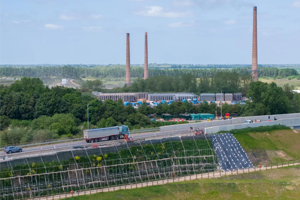 The £32m King’s Dyke crossing at Whittlesey opened in July of last year – six months ahead of schedule. The project team announced on April 12 that they were to begin a nine-week programme of “remedial work”. PHOTO: Terry Harris