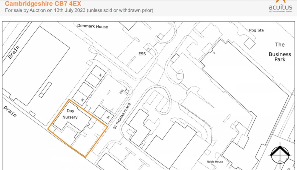 Acuitus says the guide price of £1.6 for Angel Drove, Ely, freehold, is an indication of the current minimum price at which, or if a guide price range is given, within which, the seller may be prepared to sell.  