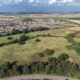 Wenny Meadow, Chatteris, where 93 homes are proposed to be built. Many oppose the application by Fenland District Council officers are recommending to its planning committee that it be approved. PHOTOGRAPH by Steve File of DronesAloft.co.uk