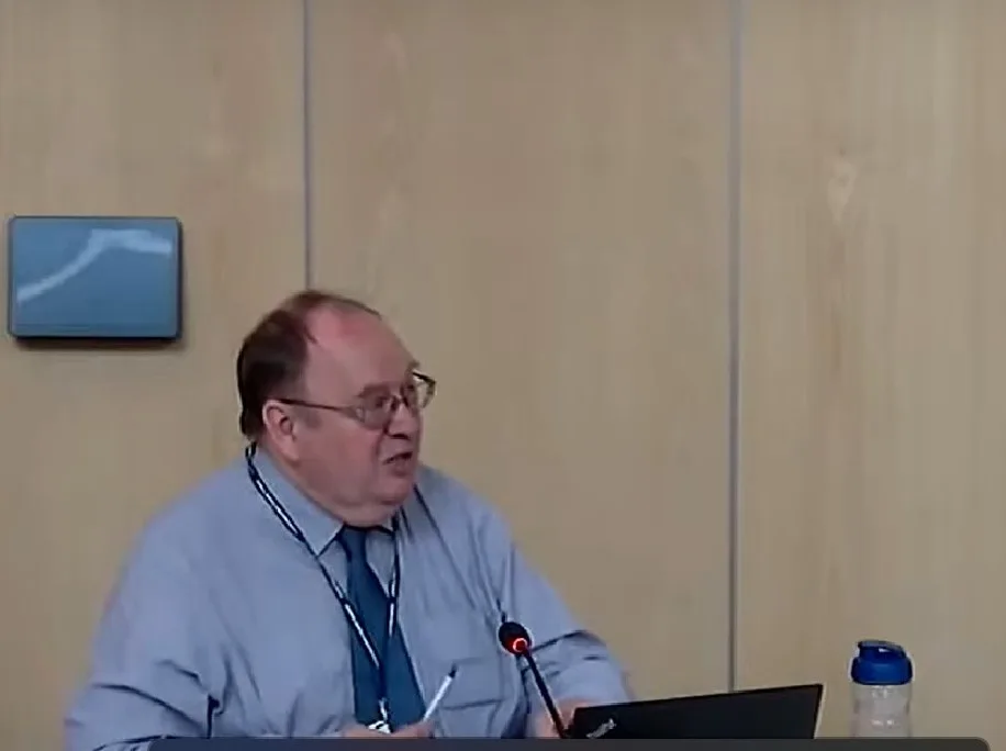 Cllr Chris Boden: “So, are we -and this is not an exempt session this is in public session - but are we therefore to assume from that that the campus is not going to be handed over to the developer before the 31st of March 2024?” 