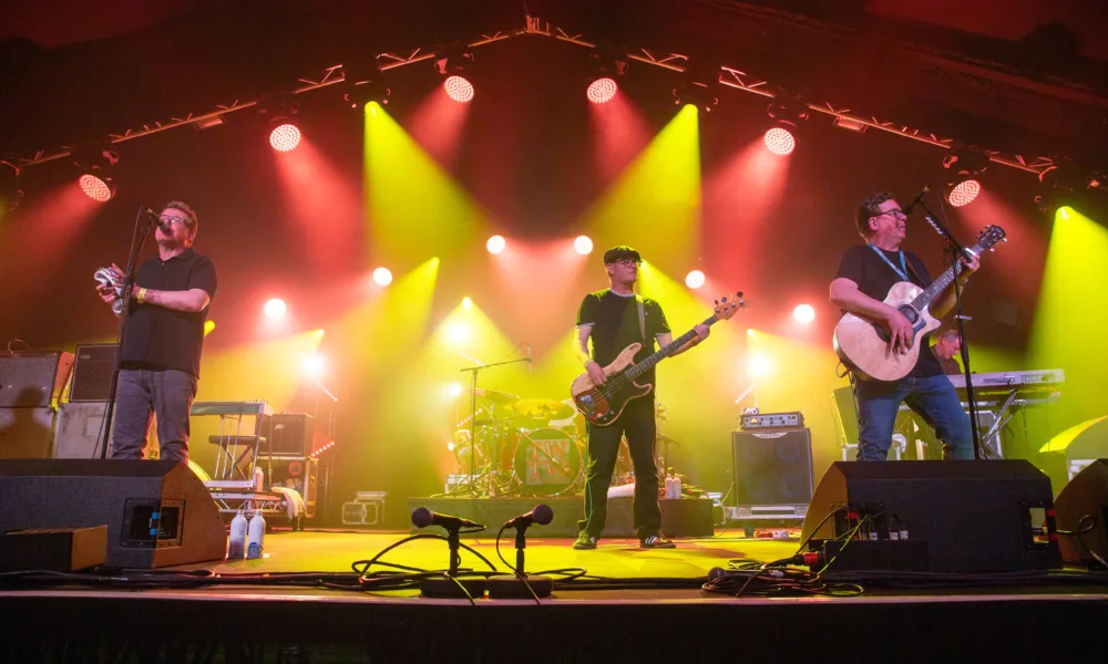 The Proclaimers, Cambridge Folk Festival, Cambridge Friday 28 July 2023. Picture by Terry Harris.