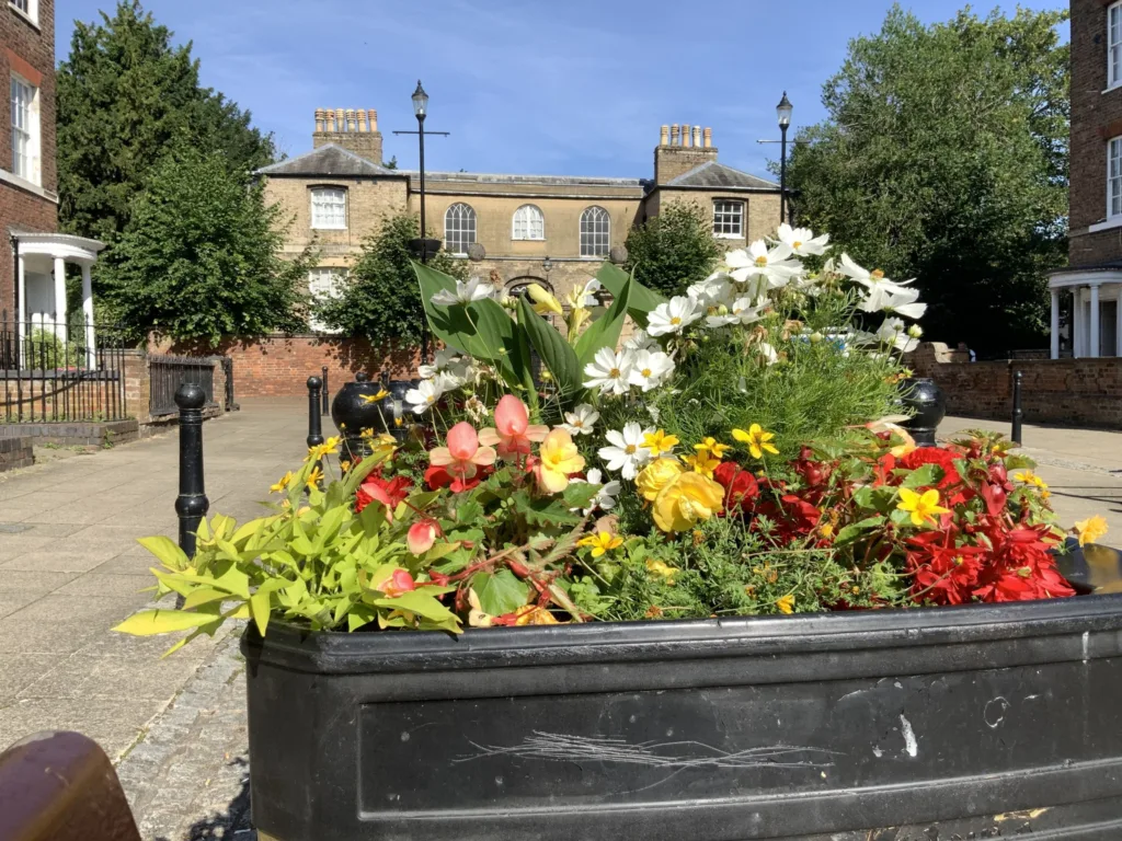 The joy of summer in Wisbech: Caught on camera this week by Wisbech Tweet and showing the array of colourful displays that can be viewed and enjoyed. 