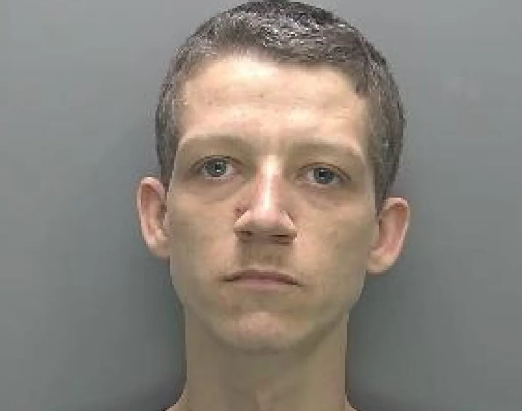 Joel Reed has been jailed for a robbery at a Cambridge launderette. He was caught on CCTV brandishing a knife