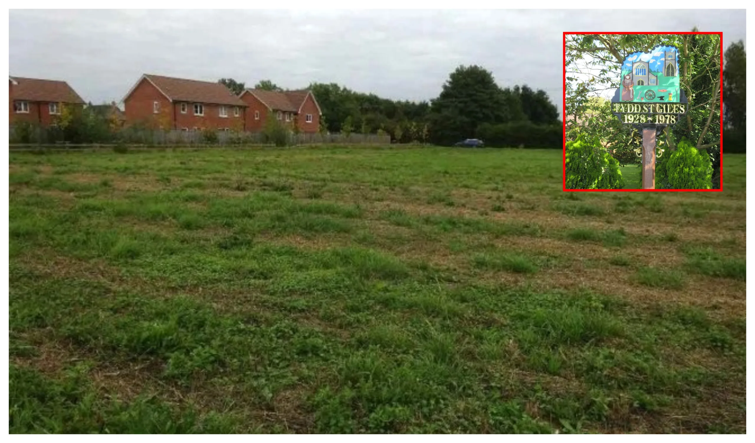 Tydd St. Giles, the northernmost parish in Cambridgeshire, is situated 6 miles north of Wisbech. The main photo is of the proposed site for a shop, take away and convenience store.