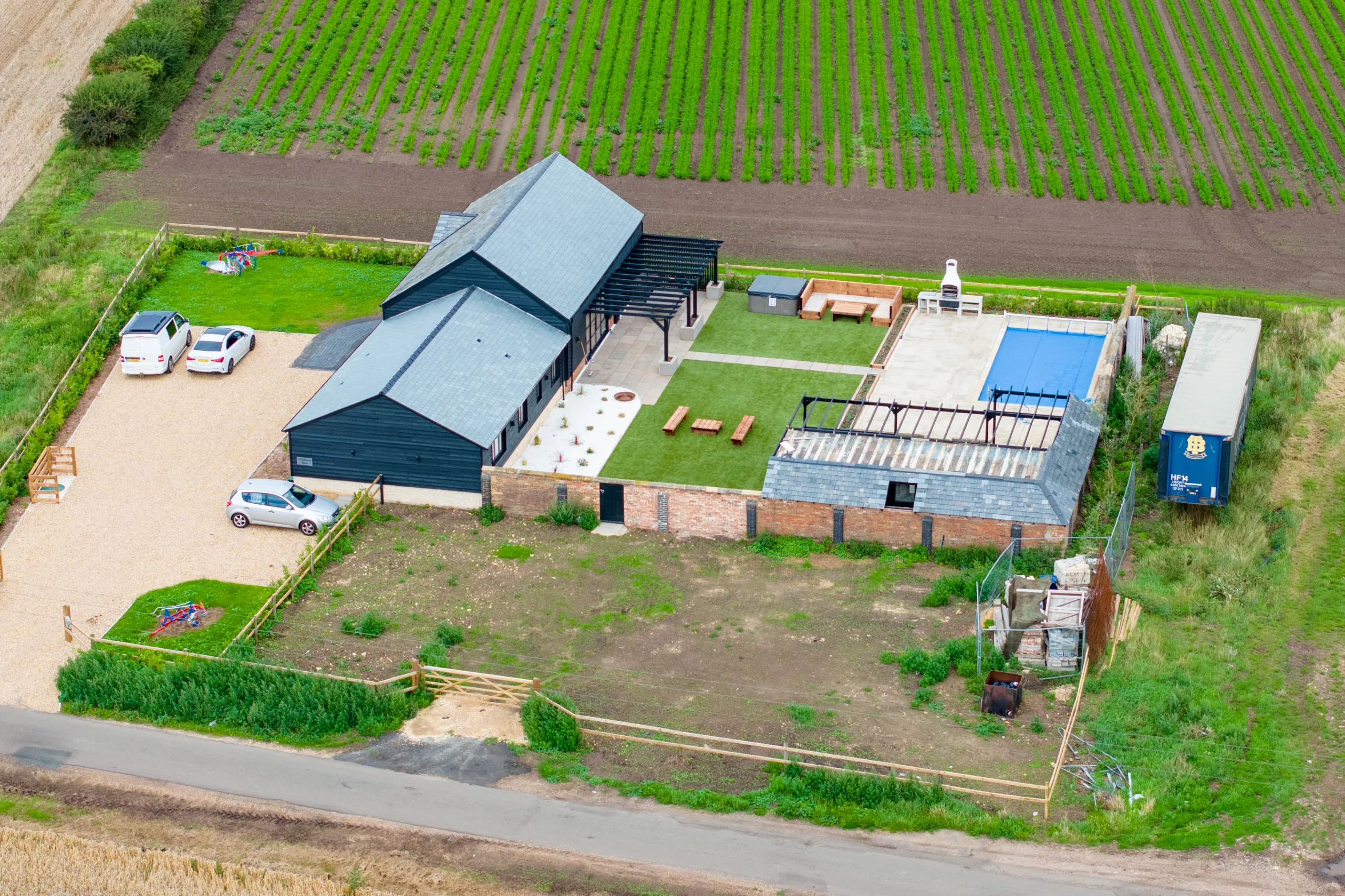 Chatteris barn conversion appears on Airbnb with rates at £1,000 a night. Fenland District Council is investigating ‘potential breach’ of planning control. PHOTO: CambsNews.co.uk