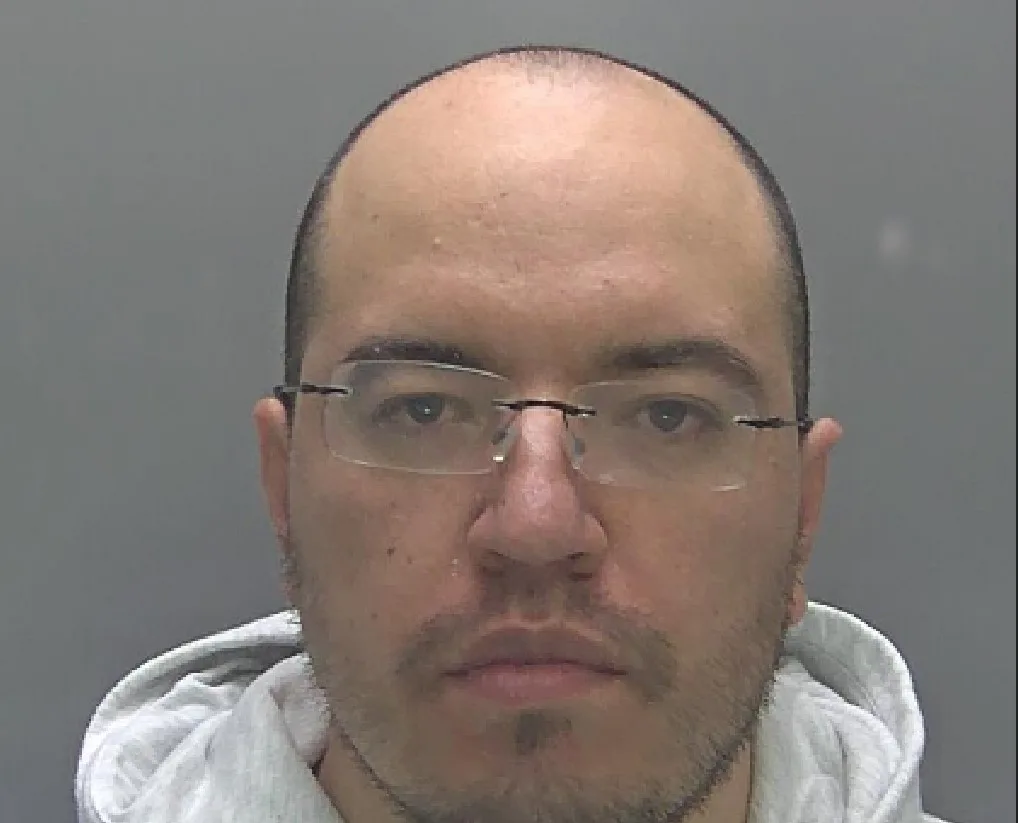 Sammy Trujilo, 33, repeatedly entered the store in Cambridge where the victim worked and pretended to look at products while staring over at her. The victim would have to go to the stockroom in the back of the shop to avoid him.