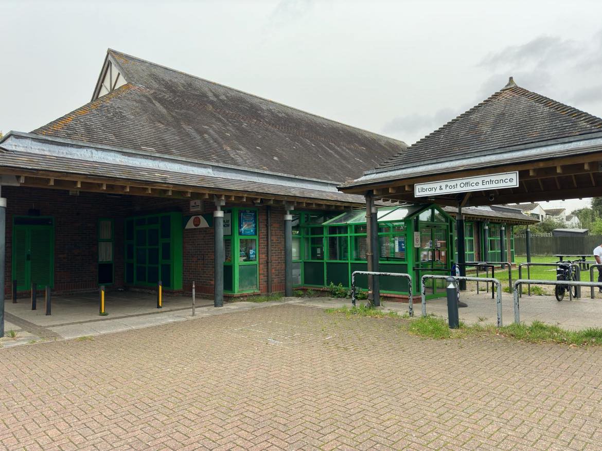 Cambridgeshire County Council admits it could take until spring/summer of 2024 to be able to regain possession of the space the post office occupies at Bar Hill library near Cambridge. PHOTO: Terry Harry