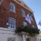 Huntingdon Town Council flying the outside Huntingdon town hall last week to celebrate Magpas Air Ambulance and #AirAmbulanceWeek.