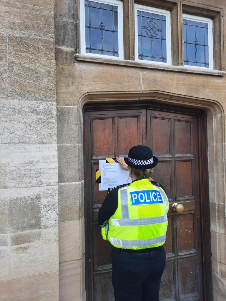 Court order means this flat 2 at 57 Lincoln Road, Peterborough, is closed to unwelcome visitors for three months.