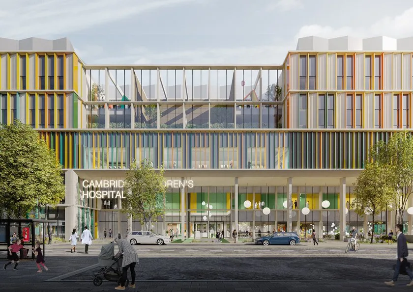 Artist’s impression of new Cambridge Children’s Hospital