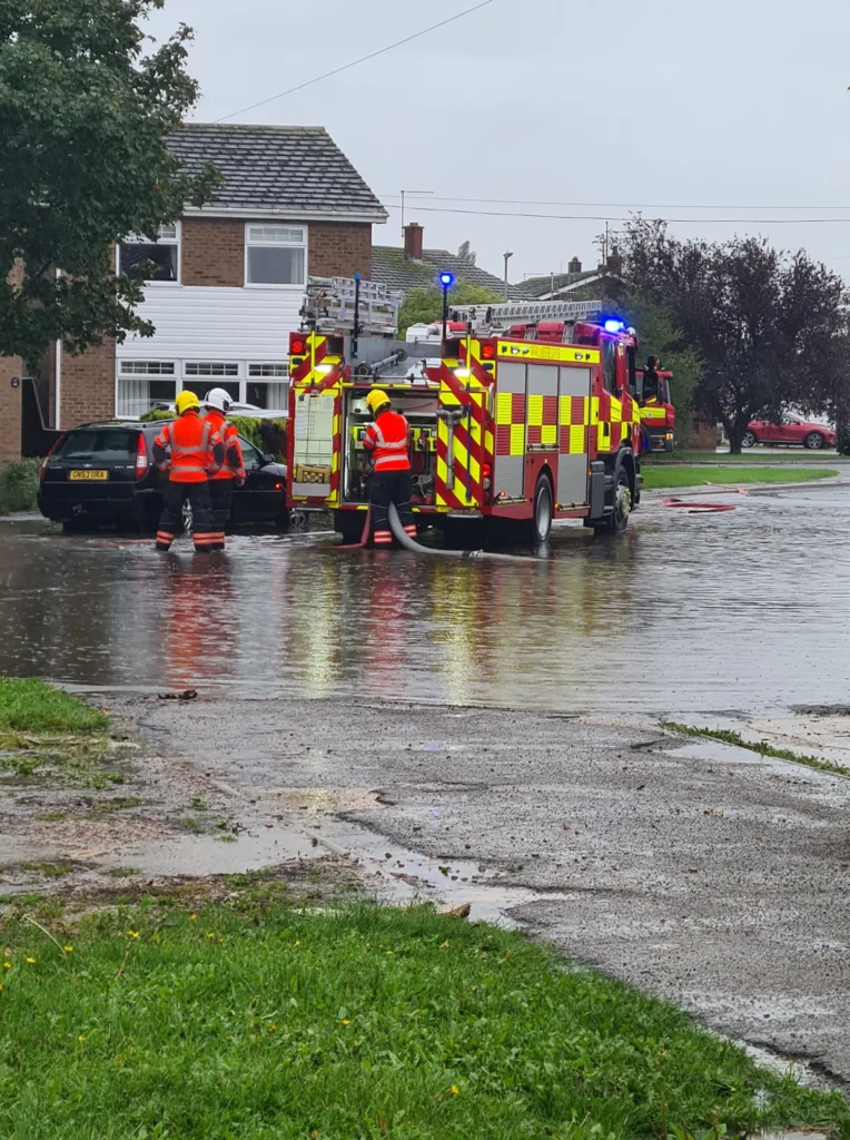 The Met Office says: “Rain continues to clear, leaving a drier night for many.” Scenes from across Cambridgeshire today