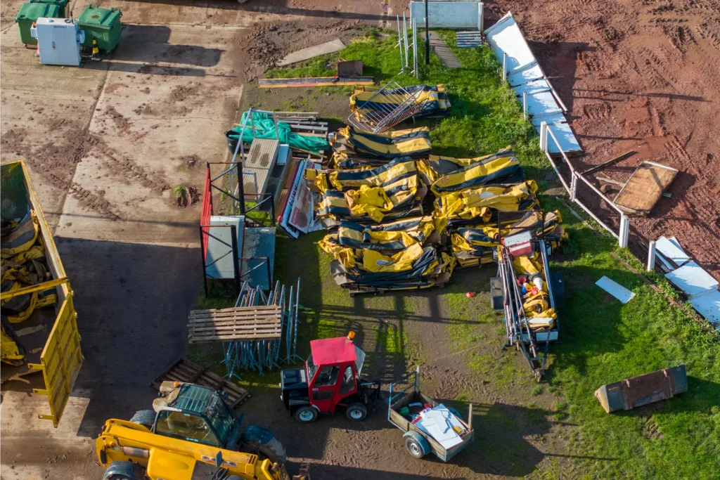 Peterborough Speedway track reduced to sorry state after club given notice to leave. Peterborough Arena, Peterborough Sunday 05 November 2023. PHOTO: Terry Harris for CambsNews.