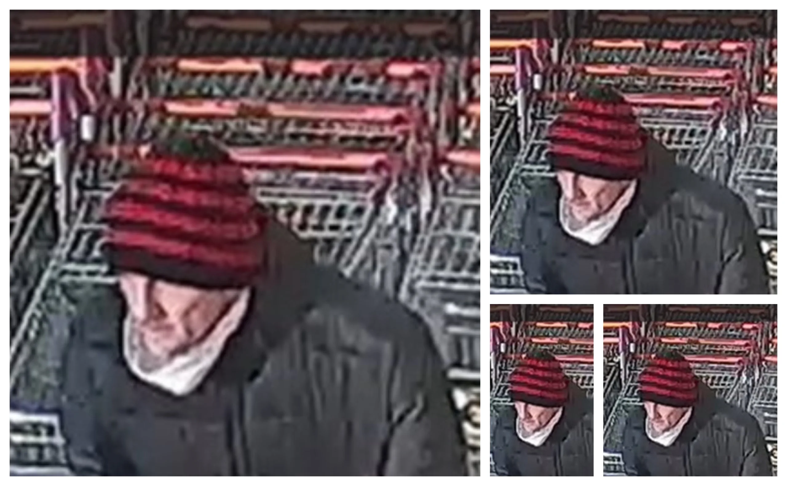 CCTV image of a man police would like to speak to in connection with robbery in Peterborough