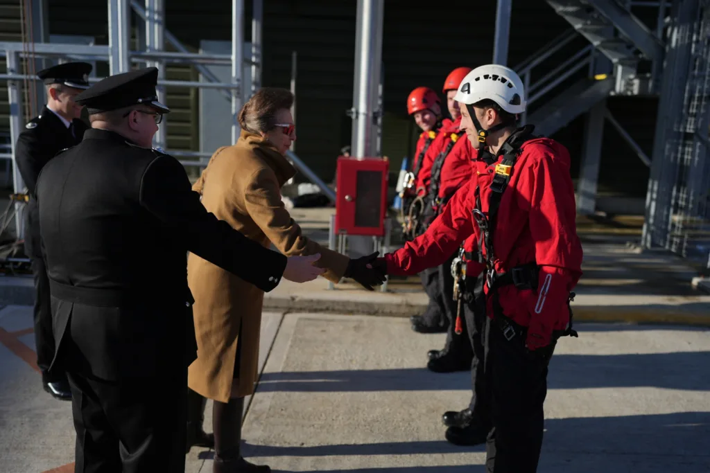 Historic day for Huntingdon as HRH The Princess Royal officially opened the new fire station and Cambs fire and rescue training centre