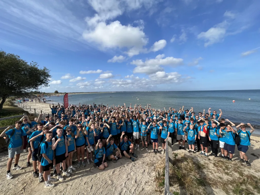 In 2009 the first ‘Dorset Walk’ took place along the South West Coastal path. In July of this year another group of walkers (above) took part to raise money for the Malcolm Whales Foundation charity. PHOTO: Malcolm Whales Foundation