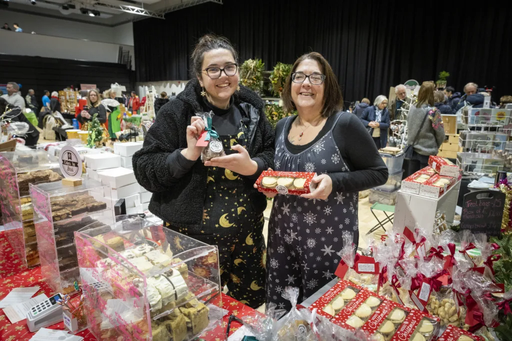 Christmas market at Cambourne organised by South Cambridgeshire District Council. Photo: David Johnson