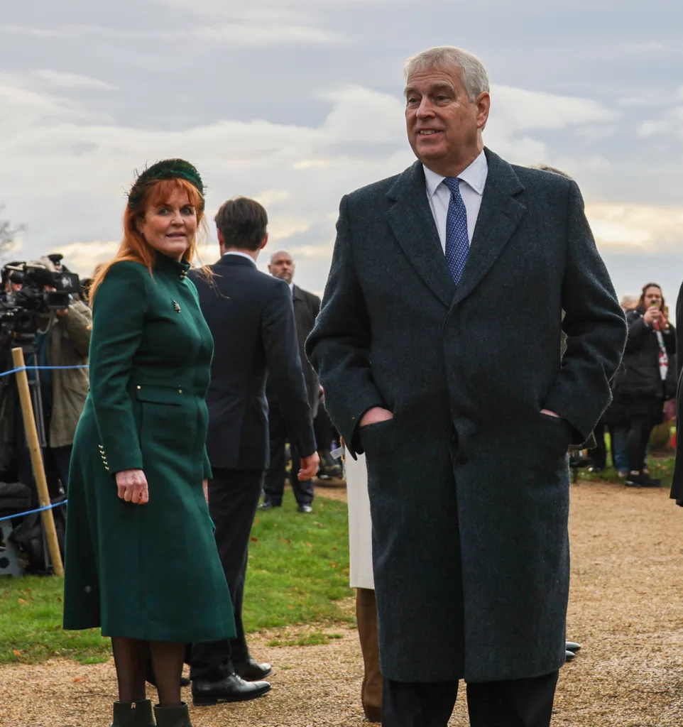 Photos of the Royal Party, and waiting visitors, at Sandringham on Christmas Day. PHOTO: Wisbech Tweet 