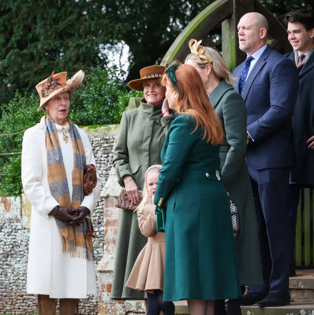 Photos of the Royal Party, and waiting visitors, at Sandringham on Christmas Day. PHOTO: Wisbech Tweet 