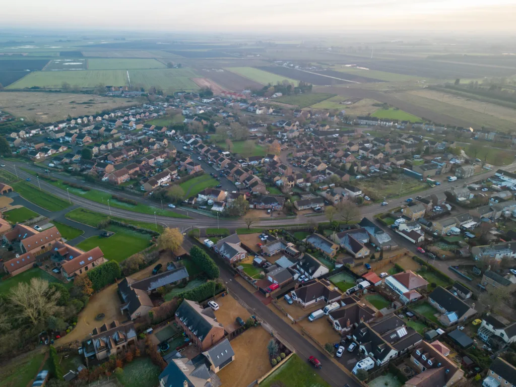 30mph speed checks in the village of Coates near Whittlesey which councillors say are often ignored. Speeds of up to 90mph have been recorded. Equipment clocked one driver doing 97mph. PHOTO: Terry Harris 