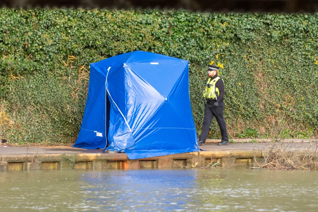 A body has been recovered from the River Nene, Peterborough. Police are investigating. PHOTO: Terry Harris