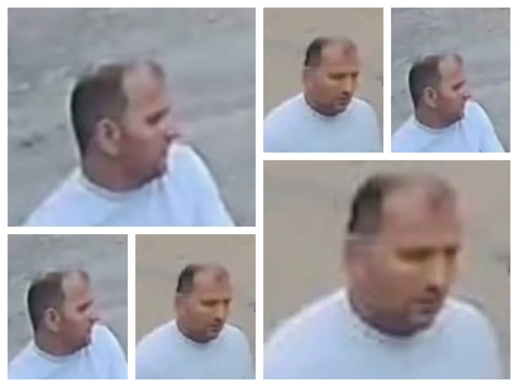 Police have released a CCTV image of a man they would like to speak to in connection with a theft of metal.