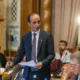 Peterborough City Council leader Mohammed Farooq, who took office after Cllr Wayne Fitzgerald was ousted as leader in November, faces his first, and challenging, oversight of 2024/25 council budget. PHOTO: Terry Harris